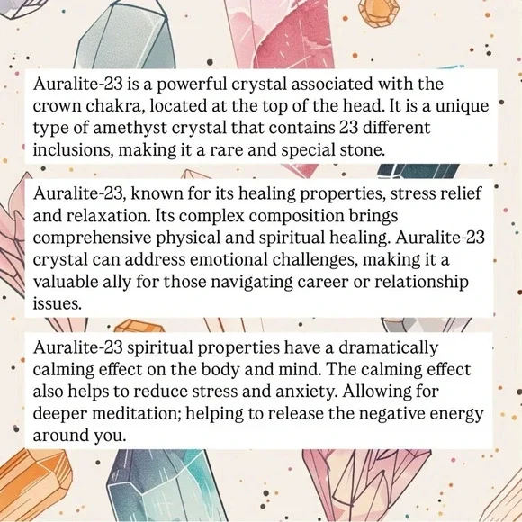 Auralite 23 Bracelet 9mm - Picture 3 of 5